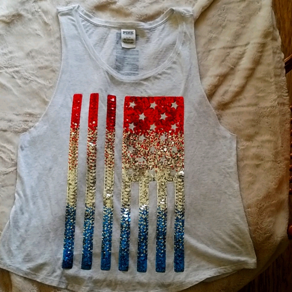 PINK sleeveless tank